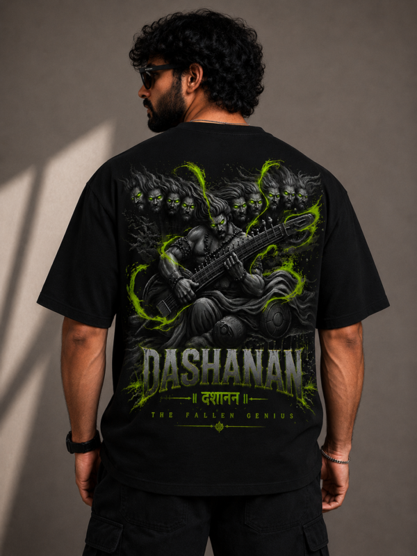 Dashanan Oversized Tee – Black